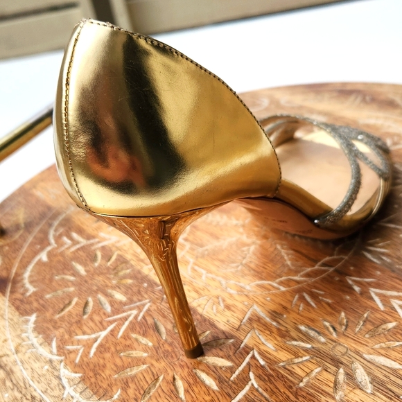 Jimmy Choo Metallic Gold & Silver High Heels - size 36 EU - Picture 9 of 15